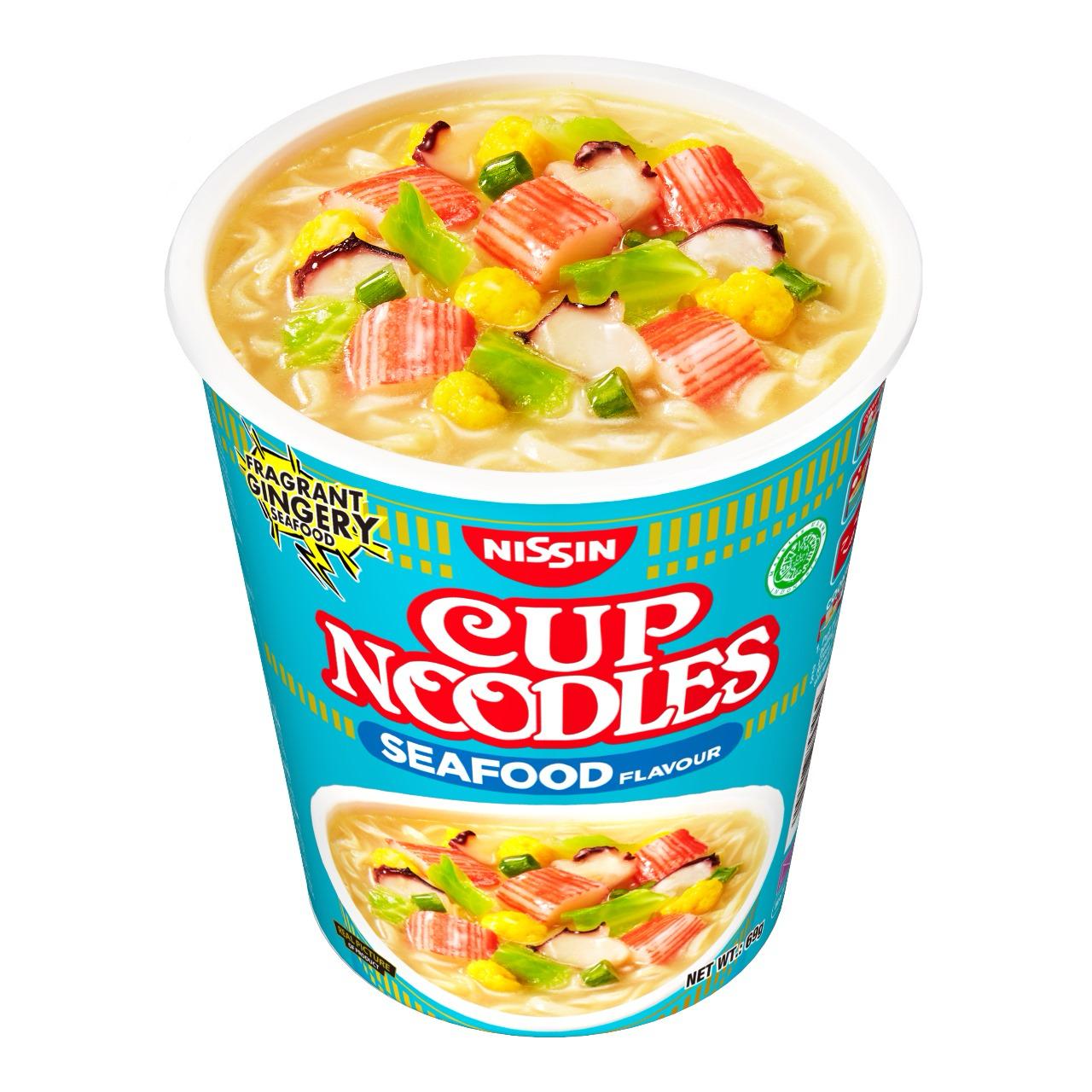 NISSIN CUP NOODLES SEAFOOD 69GM - Image 2
