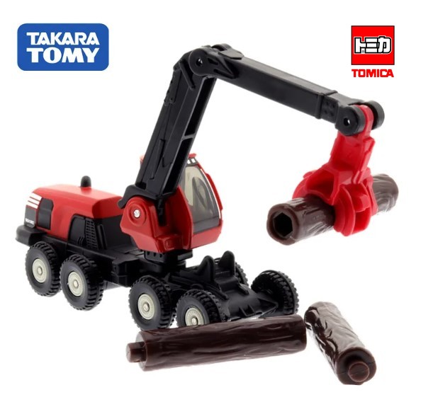 TOMICA LONG NO.136 KOMATSU HARVESTER - Image 4