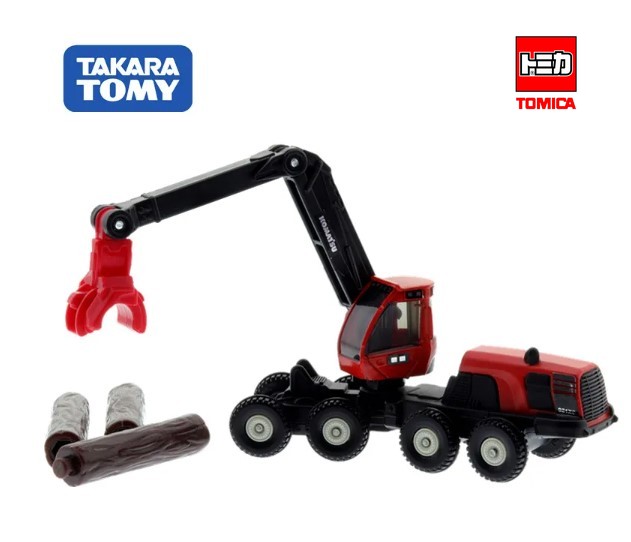 TOMICA LONG NO.136 KOMATSU HARVESTER - Image 3