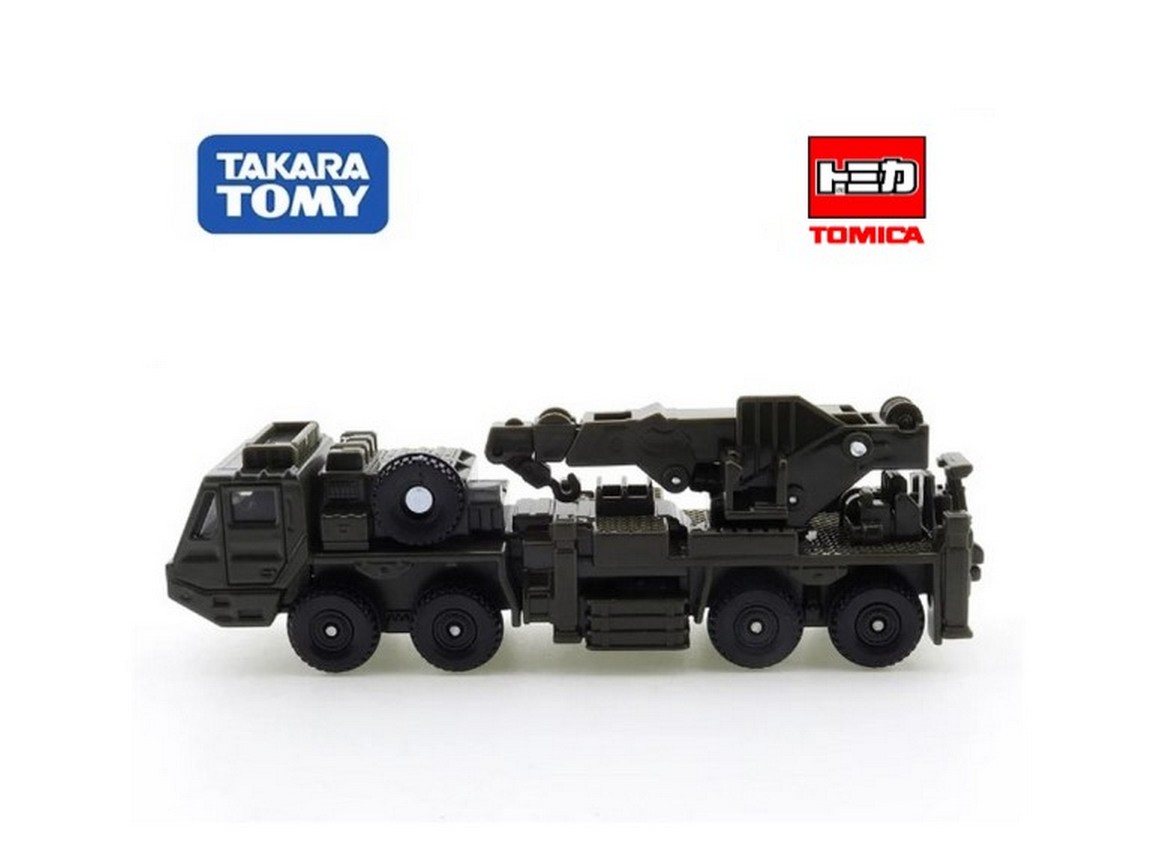 TOMICA LONG NO.141 JSDF HEAVY WHEELED RECOVERY VEHICLE - Image 3