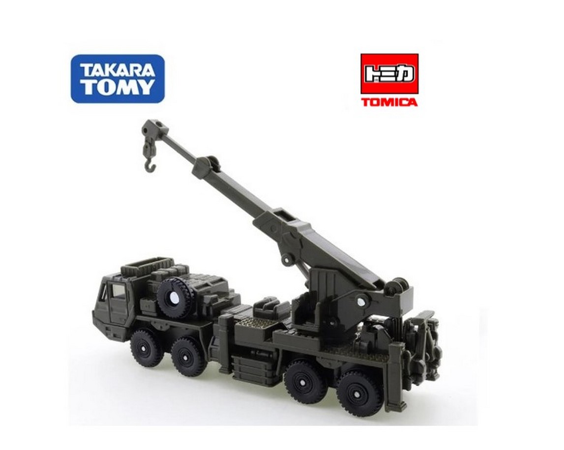 TOMICA LONG NO.141 JSDF HEAVY WHEELED RECOVERY VEHICLE - Image 2