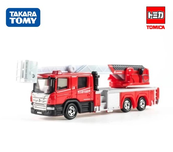 TOMICA LONG NO.145 NAGOYA CITY FIRE TRUCK - Image 3