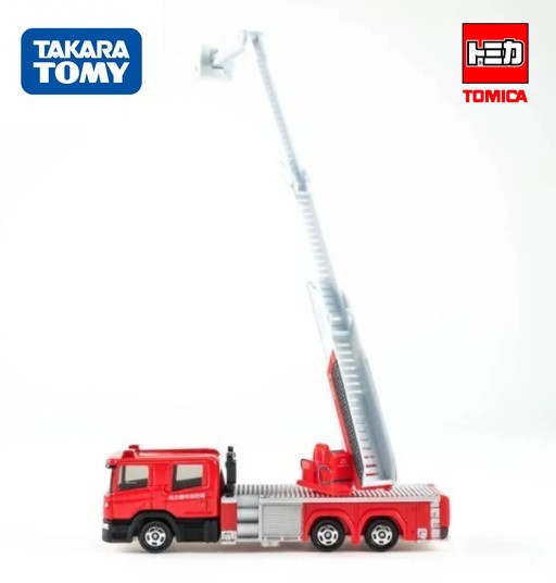 TOMICA LONG NO.145 NAGOYA CITY FIRE TRUCK - Image 2