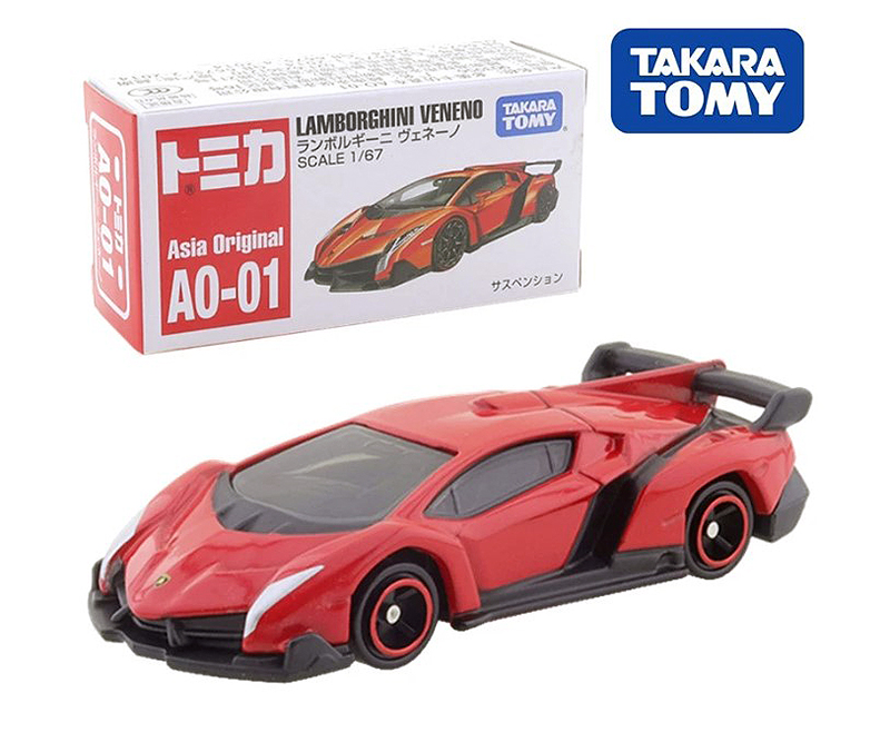 TOMICA REGULAR DIECAST NO. AO-01 LAMBORGHINI VENENO - Image 5