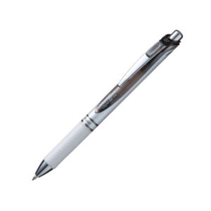 Pentel Energel Retractable 0.7mm Pearly White Body