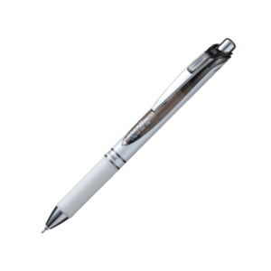 Pentel Energel Retract 0.5 Needle Pearly White Body