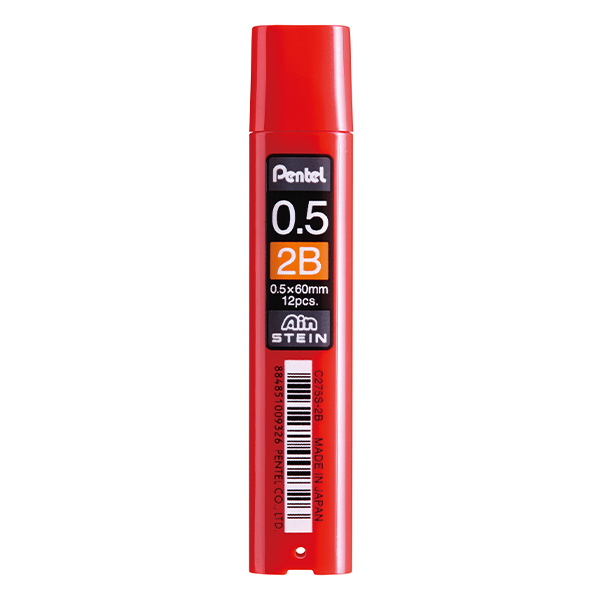 Pentel Refill Lead Ain Stein 0.5mm 12 Leads