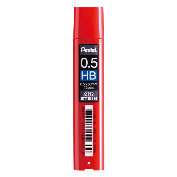 Pentel Refill Lead Ain Stein 0.5mm 12 Leads - Image 2