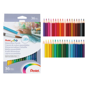 Pentel Water Color Pencil 36 Colors Set