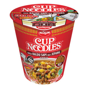 NISSIN CUP NOODLES JAPANESE STYLE BEEF 66GM CNSJ