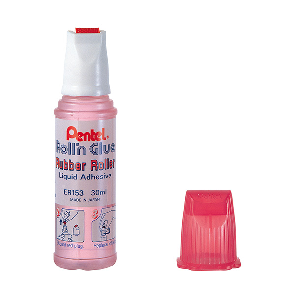 Pentel Roll'n Glue Rubber Roller - Image 2