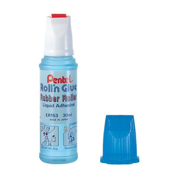 Pentel Roll'n Glue Rubber Roller