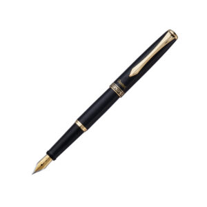 Pentel Sterling Fountain Pen Obsidian Design Black Ink