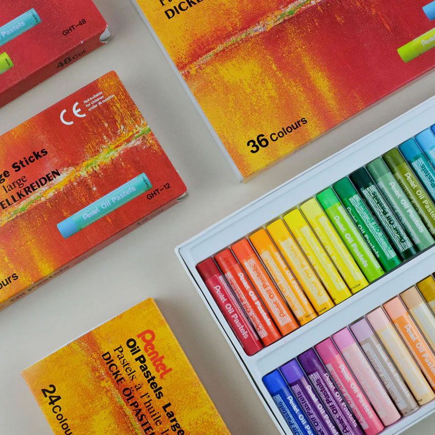 PENTEL OIL PASTEL LARGE STICK COSET
