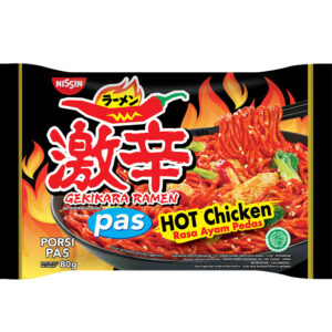 NISSIN GEKIKARA RAMEN PAS HOT RASA CHICKEN 80G GMPG