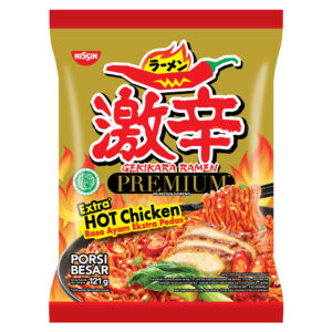 NISSIN GEKIKARA RAMEN HOT PREMIUM 121G GPAP