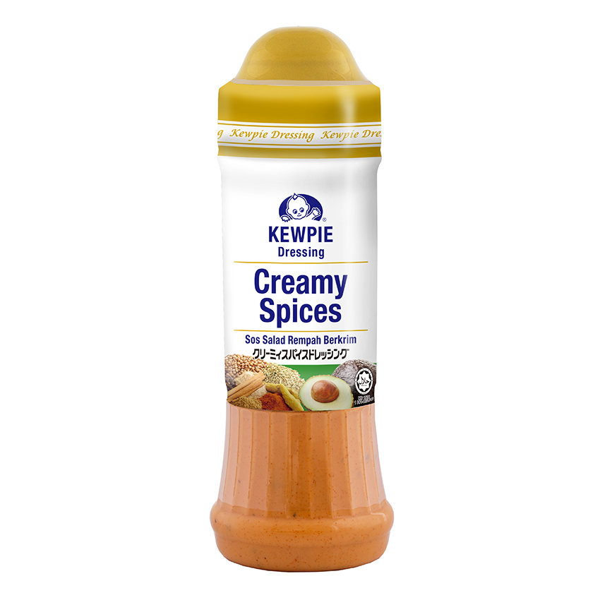 KEWPIE CREAMY SPICES DRESSING 210ml