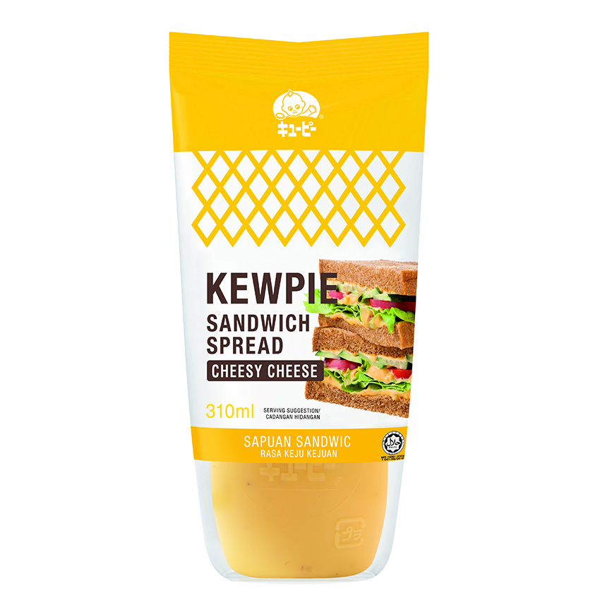 KEWPIE CHEESY CHEESE SANDWICH SPREAD 310ml
