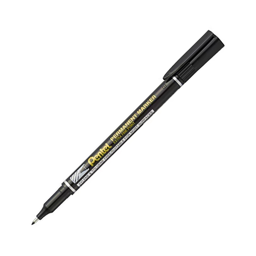 Pentel Extra Fine Permanent Marker 1.2mm bullet tip - Image 2