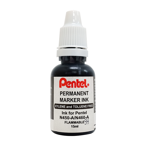 Pentel Refill Ink for Permanent Marker Bullet Point 15ml