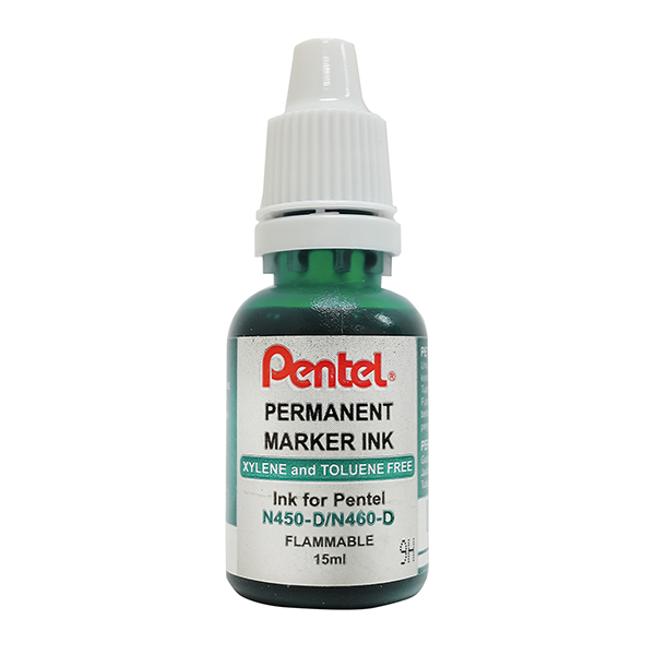Pentel Refill Ink for Permanent Marker Bullet Point 15ml - Image 4