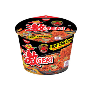 NISSIN Gekikara Bowl Hot Chicken Noodles 100gm