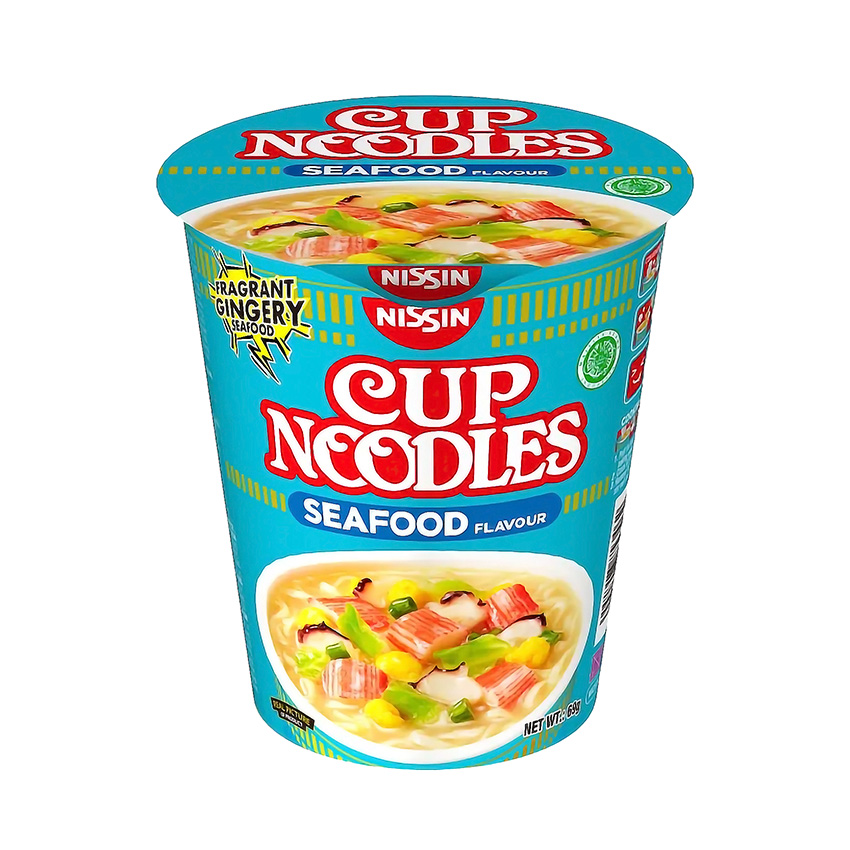 NISSIN CUP NOODLES SEAFOOD 69GM