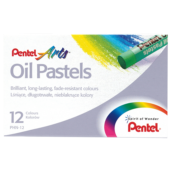 Pentel Oil Pastel 12 Colors Set - Image 3