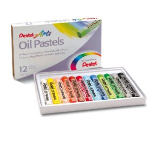 Pentel Oil Pastel 12 Colors Set