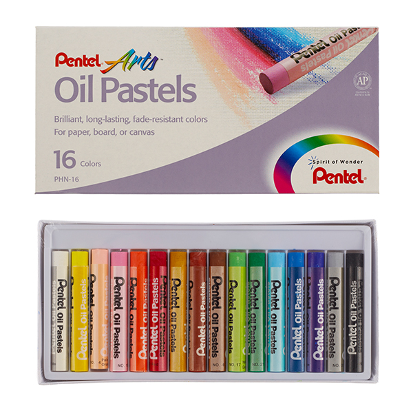 Pentel Oil Pastel 16 Colors Set - Image 3
