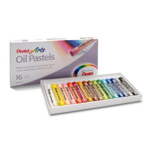 Pentel Oil Pastel 16 Colors Set