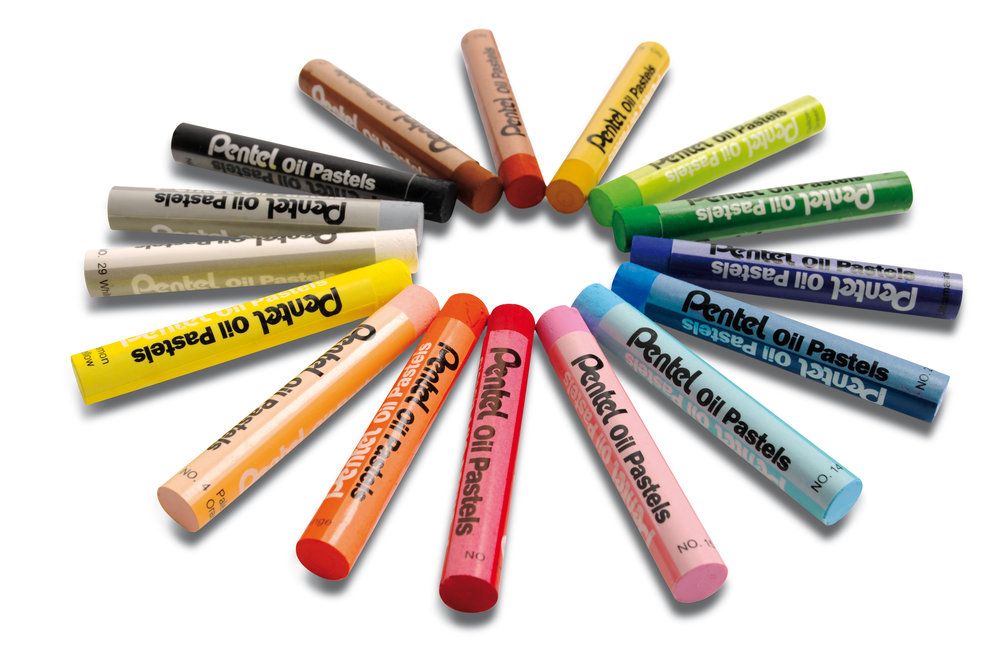 Pentel Oil Pastel 16 Colors Set - Image 2