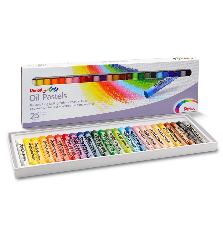Pentel Oil Pastel 25 Colors Set