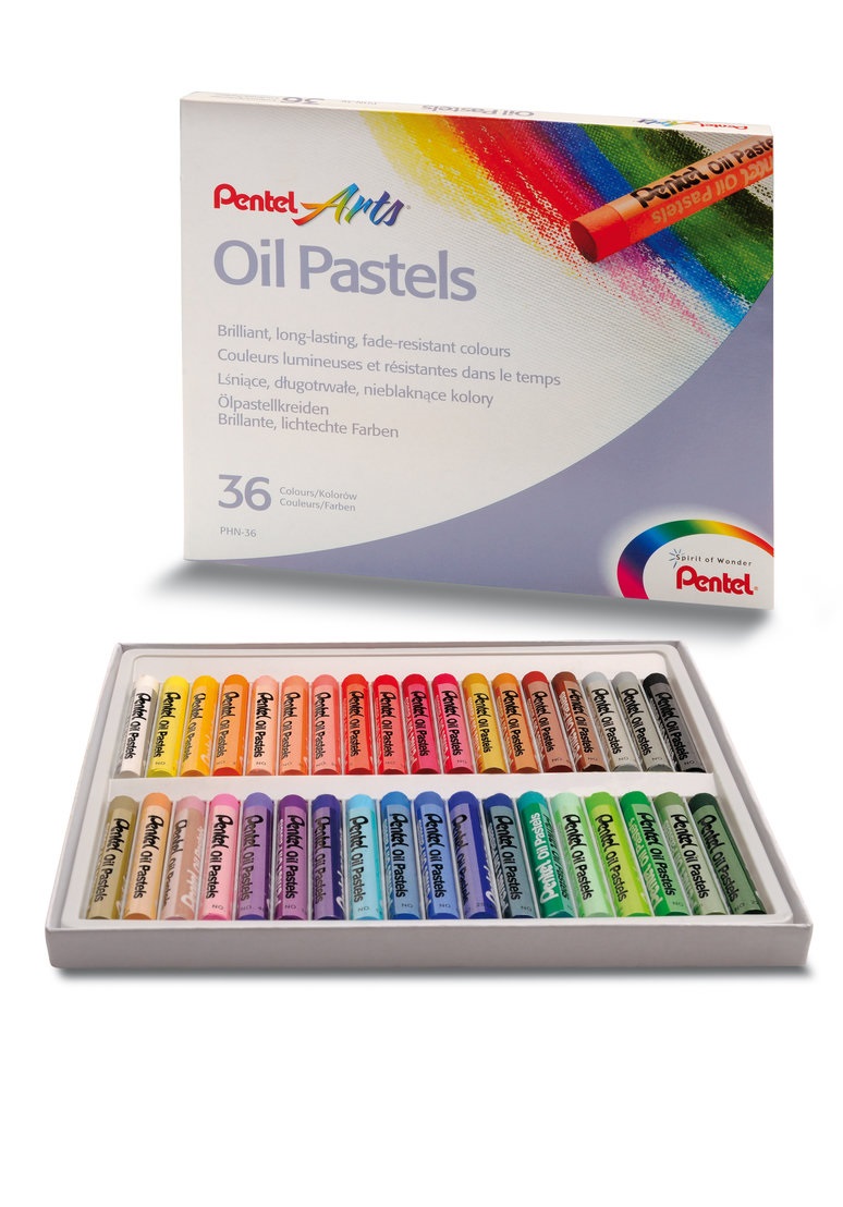 Pentel Oil Pastel 36 Colors Set