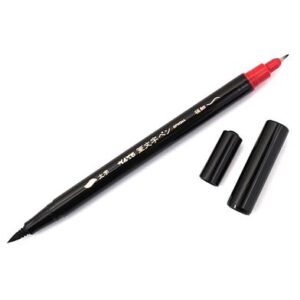 BRUSH PEN TWIN TIP (BROAD & EXTRA FINE - BLACK INK)