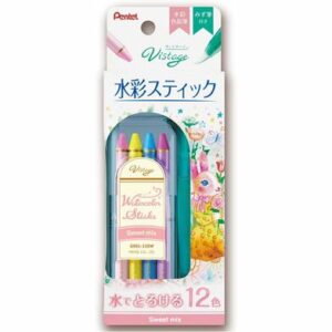 VISTAGE WATERCOLOUR STICKS WZ WATER BRUSH SET (SWEET  MIX)