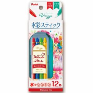VISTAGE WATERCOLOUR STICKS WZ WATER BRUSH SET  (STANDARD MIX)