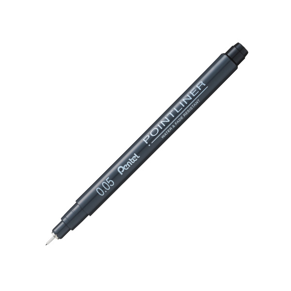 Pentel Point Liner Black 0.05mm