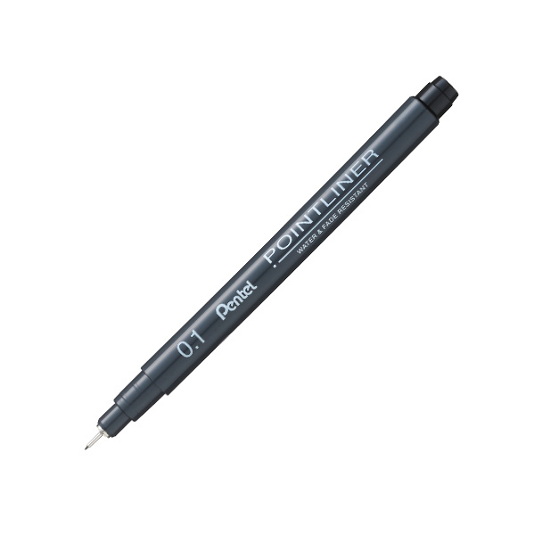 Pentel Point Liner Black 0.1mm