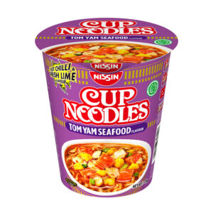 NISSIN CUP NOODLES TOM YAM SEAFOOD 70GM