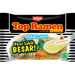 NISSIN TOP RAMEN BESAR-RASA BASO SAPI 75G TRNSR