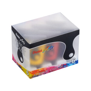 Pentel Acrylic 6 Color Set 28ml