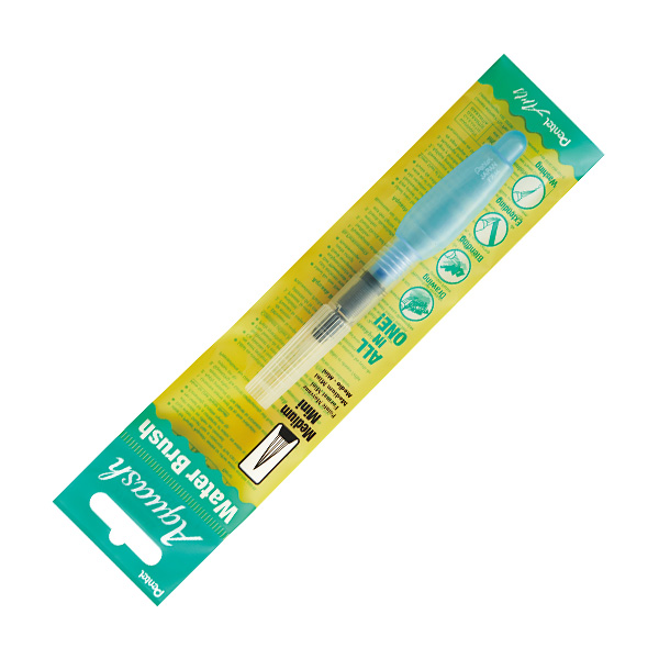 Pentel Aquash Water Brush – Flat & Medium