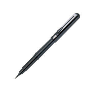 Pentel Pocket Brush Pen Black Barrel with 2pcs Refill