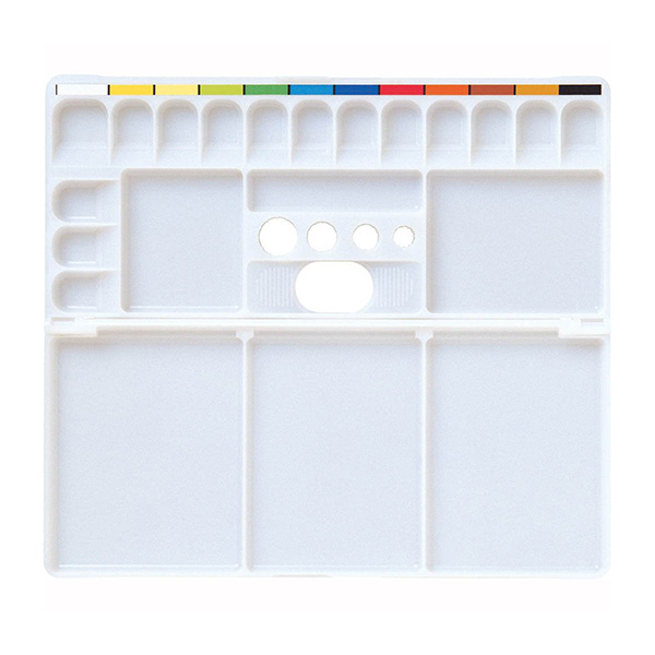 Pentel Plastic Pallet for 15 Colors - Image 2