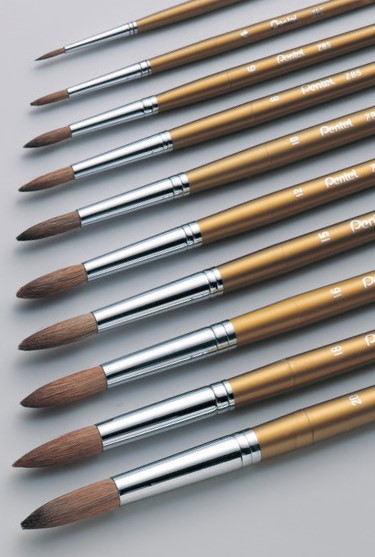 Pentel Water Color Brush Round - Image 2